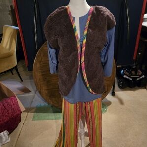 Mens Wiidstock Hippie Costume